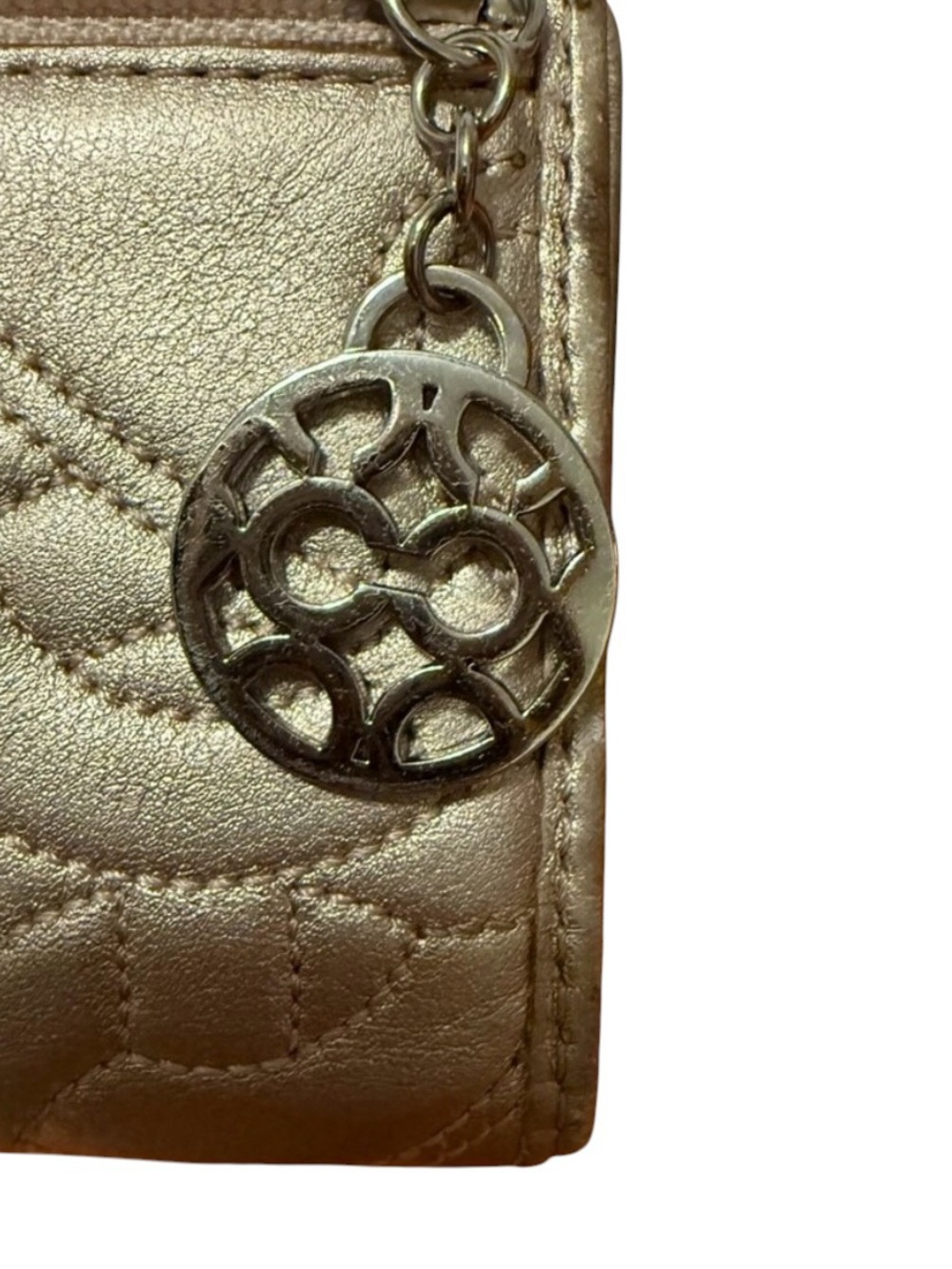 Coach Poppy Hearts Zip-Around Wallet - Picture 11 of 12